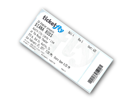 diana ross ticket