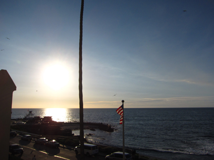 sunset la jolla cove