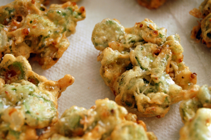 okra fritters