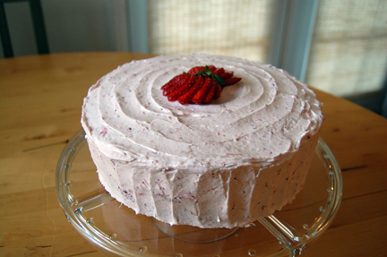 strawberry cake