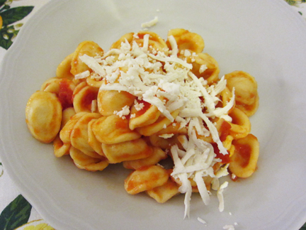 homemade orecchiette