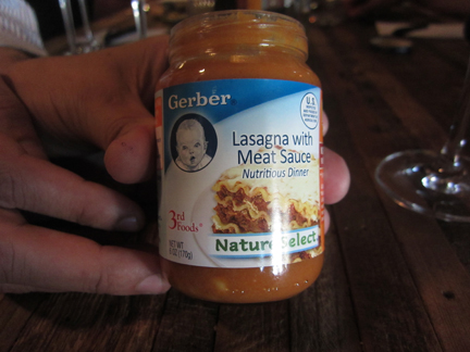 lasagne with meat sauce