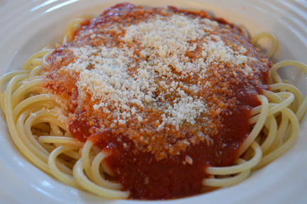 spaghetti al pomodoro