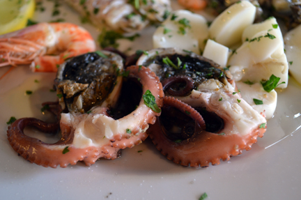 boiled seafood venetian cuisine
