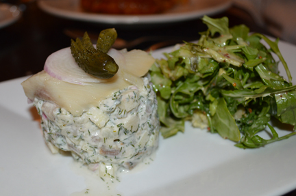 pickled herring salad blau gans