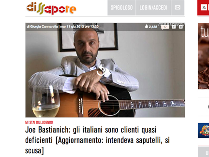 joe bastianich deficiente