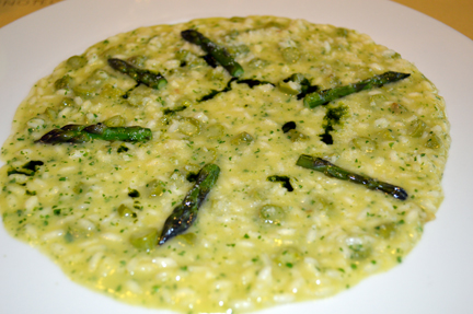 risotto asparagi asparagus