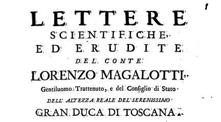magalotti letters