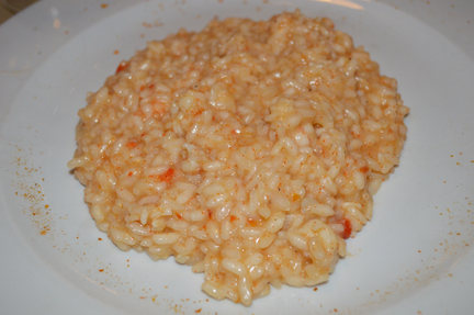scampi risotto