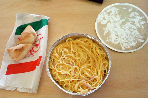 worst carbonara ever