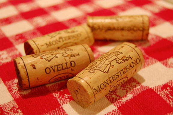 corked wine cork
