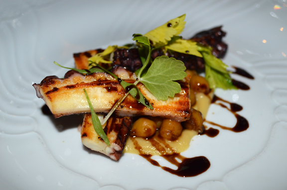 del posto octopus new york