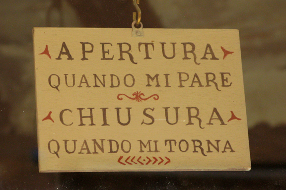 apertura quando mi pare