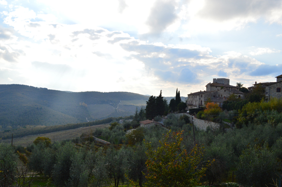 vertine village tuscany chianti