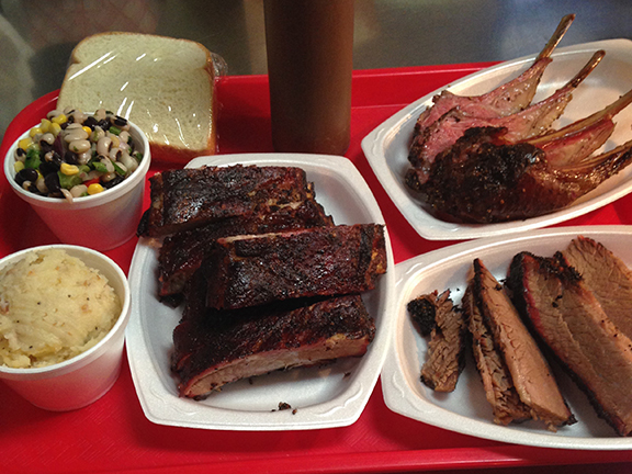 bbq lamb chops barbecue