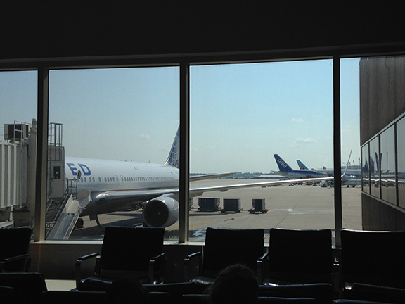 bush airport united terminal